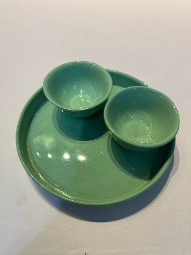 ست سه تکه مزه خوری سرامیکی ماچا